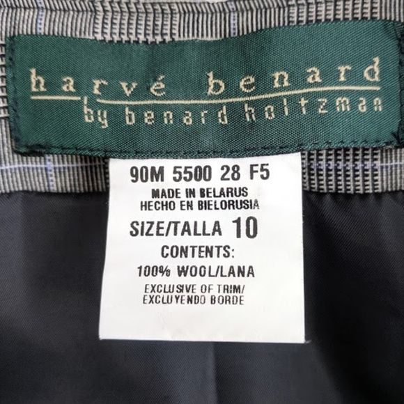Harve Bernard wool 2 PC suit - Picture 3 of 7